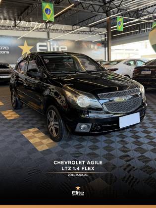 CHEVROLET AGILE 1.4 MPFI LTZ 8V FLEX 4P MANUAL CHEVROLET AGILE 1.4 MPFI LTZ 8V FLEX 4P MANUAL